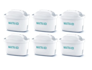 6 SZTUK WKŁAD FILTR BRITA MAXTRA PLUS+ ORYGINALNE PRO