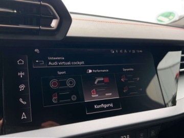 Audi A3 8Y S3 Sportback Facelifting 2.0 TFSI 333KM 2025 Audi S3 Sportback Pikowane fotele Head Up Sonos Ambiente Pro Kamera Gwaran, zdjęcie 31