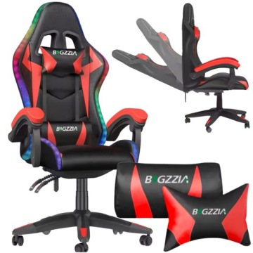 Herní křeslo Rgb Kancelářská otočná židle pro hráče Led s dálkovým ovládáním
