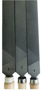 Плоская слесарная напильник Befana 300мм x1 2 3 Польский