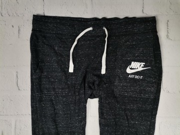 NIKE Gym Vintage Dresy Damskie Spodnie Dresowe Ściągacze L