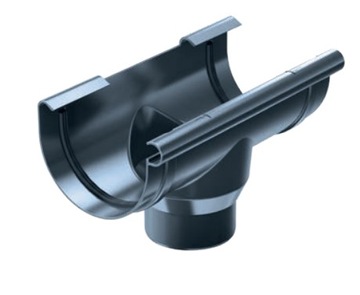 СЛИВНАЯ ВОРОНКА ПВХ PROAQUA Budmat 150/110 цвет ГРАФИТ ral7016 водосточная система