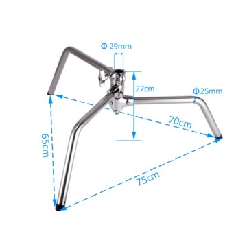 SOLIDNY STALOWY STATYW 2,7m ŻURAW PRO BOOM C-STAND