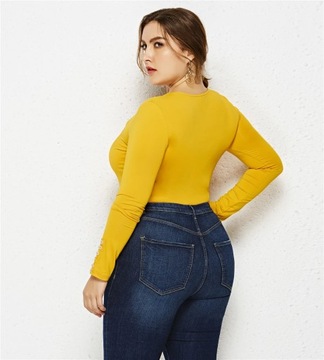 5XL 6XL Plus Size Bodycon Skinny Bodysuits Sexy Wo