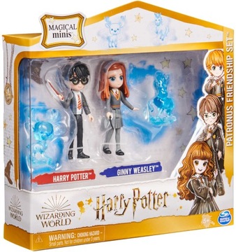 ZESTAW 2 LALKI HARRY POTTER PATRONUS HARRY GINNY