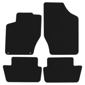 CITROEN C4 II 10-20 Dywaniki welurowe grube LUX