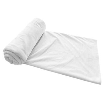 Dzianina Minky Gładki Jednostronny Nr. 1 Biały 1/2 MB