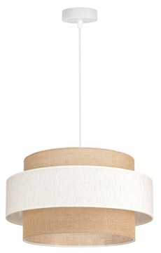 ПОТОЛОЧНЫЙ ПОДВЕСНОЙ СВЕТИЛЬНИК ЛЮСТРА АБАЗУР СОВРЕМЕННЫЙ БОХО ДЖУТОВЫЙ БЕЖЕВЫЙ ЛОФТ LED