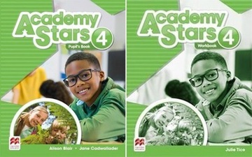 Academy Stars 4 KOMPLET + KOD Macmillan 2024