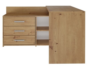 БОЛЬШОЙ КОМПЬЮТЕРНЫЙ УГЛОВОЙ СТОЛ DANY OAK ARTISAN