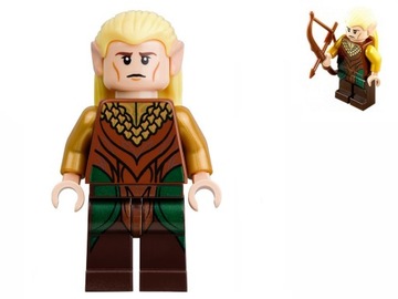 Lego The Hobbit - Legolas Greenleaf + łuk ! 79001