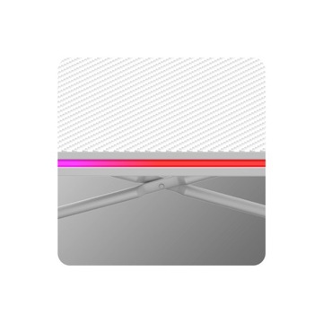 Игровой стол Hero 1.7 RGB с белой светодиодной подсветкой, 120 см, ДИСТАНЦИОННЫЙ