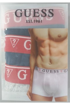 Guess bokserki męskie 3 pack Rozmiar XL