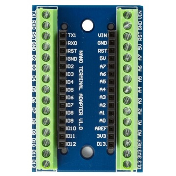 Терминал ввода-вывода Arduino Nano с винтовыми разъемами