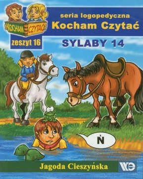 Kocham Czytać. Seria Logoped.zeszyt 16. Sylaby 14