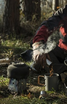 СКЛАДНОЙ МЕНЧЕТ ДЛЯ ТУРИСТИЧЕСКОГО УЖИНА SCOUT, ИЗ 3 ПРЕДМЕТОВ 3в1, НЕРЖАВЕЮЩАЯ СТАЛЬ