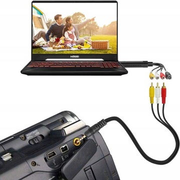 Видеограббер Консольная видеокамера USB на VHS RCA S Копирование видео на ПК