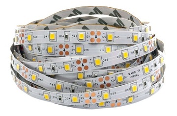 Taśma pasek led 2835 300 diod 5M 12V IP20 zimna