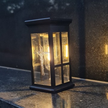 СВЕТИЛЬНИК МОГИАЛЬНЫЙ СВЕТИЛЬНИК СТАТУЭТКА ДЛЯ КЛАДБИЩА СВЕТОДИОДНАЯ СОЛНЕЧНАЯ СВЕЧА