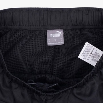 Spodnie Męskie Puma Active Czarne Treningowe Dresowe Prosta Nogawka r. XL