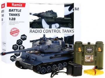 Na dálkové ovládání 2 tanky T-34 vs Tiger pro děti od 3 let