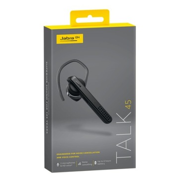 Bluetooth-гарнитура Jabra Talk 45 Black HD с 2 микрофонами