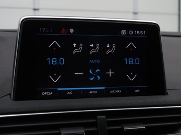 Peugeot 3008 I Crossover Facelifting 1.2 PureTech 130KM 2016 Peugeot 3008 1.2 PureTech, Salon Polska, zdjęcie 22