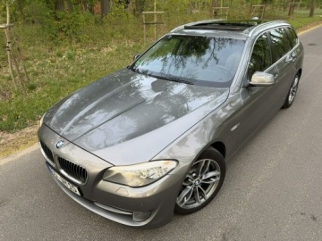 BMW Seria 5 F10-F11 Touring 520d 184KM 2010 BMW 520 D 184 Konie Navi Automat Xenon Alu18 Super, zdjęcie 1