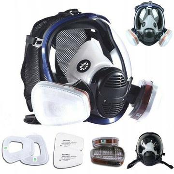 PAINT MASK FULL 6800 НАБОР С ФИЛЬТРАМИ ПОЛНОДЫШАЩАЯ МАСКА 5 В 1