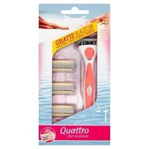 Maszynka Damska Wilkinson Quattro + 6 wkładów