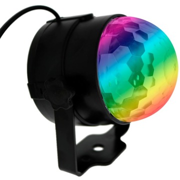НАБОР ДЛЯ ВЕЧЕРИНКИ RGB ШАР ПРОЕКТОР С ЛАЗЕРНЫМ ДИСКОТЕЛЬНЫМ ПУЛЬТОМ