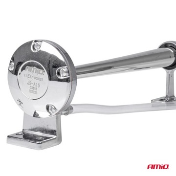 ЗВУКОВОЙ СИГНАЛ ГРОМКИЙ ФАНФАР ТРУБА ХРОМ 12 В 150 дБ КОМПРЕССОР