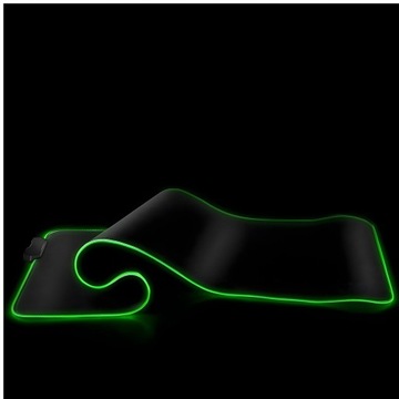 БОЛЬШОЙ КОВРИК ДЛЯ ИГРОВОЙ МЫШИ RGB СО СВЕТОДИОДНОЙ ПОДСВЕТКОЙ НАСТОЛЬНЫЙ КОВРИК XXL