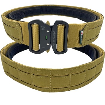 PAS TAKTYCZNY MILITARNY WOJSKOWY MOLLE PODWÓJNY BR
