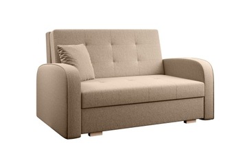 wygodna rozkładana sofa AMBER II łóżko pikowane