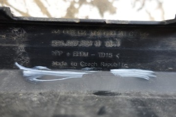 DOPLNĚNÍ SPOILER NÁRAZNÍKU ZADNÍ SKODA OCTAVIA III HB SEDAN 5E5807521H