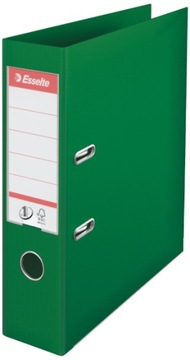 SEGREGATOR ZIELONY A4 75 mm dźwigniowy Esselte ORGANIZER do SEGEREGOWANIA