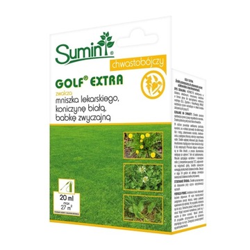 GOLF EXTRA 20ml ŚRODEK NA CHWASTY W TRAWNIKU
