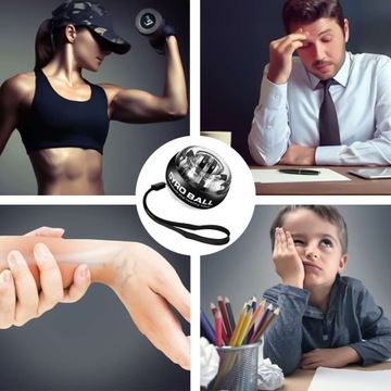 УПРАЖНЕНИЯ НА ЗАПЯСТЬЯ С ГИРОСКОПИЧЕСКИМ ШАРОМ POWERBALL