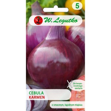 Cebula czerwona Karmen