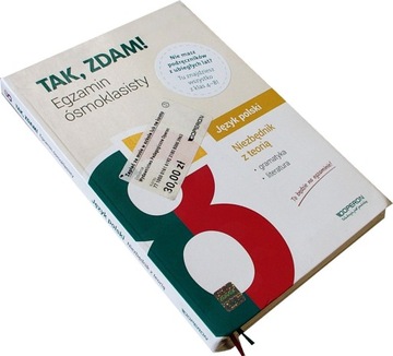 TAK ZDAM Egzamin ósmoklasisty Język polski - Składanek, Szaniawska [7880C]