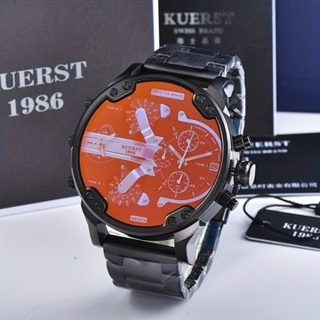 KUERST Teen Watch Мужские часы из нержавеющей стали Модные