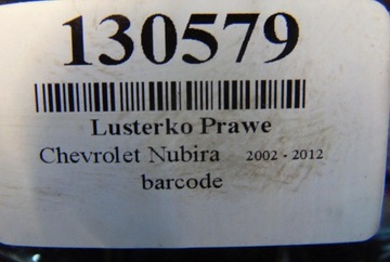 CHEVROLET NUBIRA ZRCÁTKO PRAVÉ