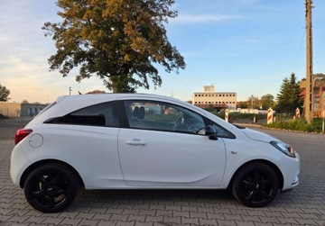 Opel Corsa E Hatchback 3d 1.4 Twinport 90KM 2015 Opel Corsa 1.4 KlimatyzacjaPDCPod.Fotele i KierownicaKomputerPo Serwisie, zdjęcie 4