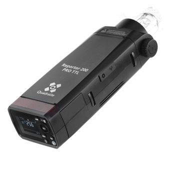 Quadralite Reporter 200 Pro TTL Lampa błyskowa plenerowa