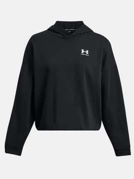 BLUZA DAMSKA UNDER ARMOUR Z KAPTUREM SPORTOWA OVERSIZE BAWEŁNA 1382736