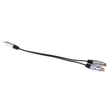 Переходник для разветвителя RCA Phono Y, 2 шт., гнездо на