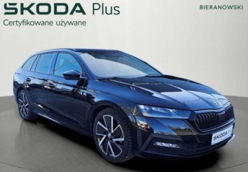 Skoda Octavia IV Liftback 1.5 TSI EVO 150KM 2023 Skoda Octavia Czarna Perla - Sportowe fotele - Top LED Matrix - ACC 210 km, zdjęcie 2