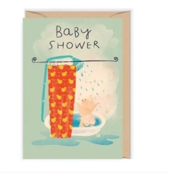 Cudowianki листівка на Baby Shower Листівка Народження - Baby shower