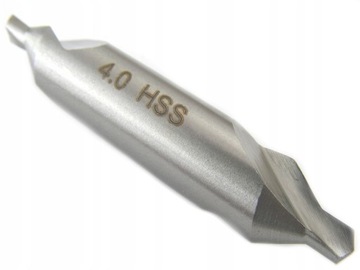 Nawiertak do nakiełków 4 mm DIN333-A HSS 10 mm